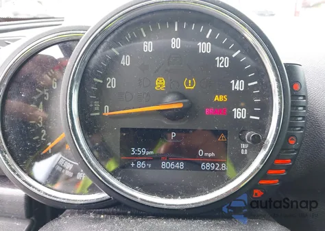 2017 Mini Clubman Cooper из США, поврежденный, VIN WMWLU1C54H2F27554